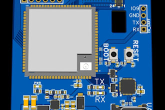 design esp32 p4 wroom c3 hmi smart display edge ai and industrial controller pcb