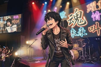 sing act and speak naturally in japanese with high quality audio