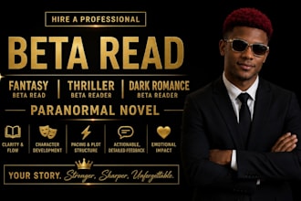 beta reader your, self  motivational book and give actionable reader feedback