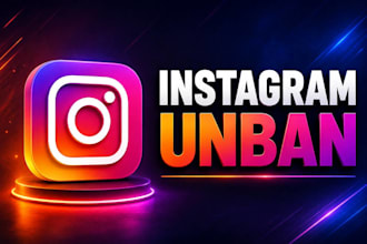 restore instagram page, ig profile unbanning issues