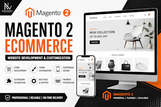 design and customize your magento 2 ecommerce website