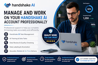 manage and work on your handshake ai account professionally