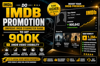 rotten tomatoes  promotion grow audience imdb page starmeter rank imdb promotion