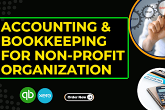 do bookkeeping for non profit organization in quickbooks online and xero