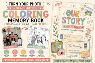 create a personalized digital scrapbook memory book