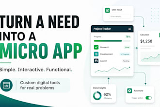 build a custom interactive micro app for your business
