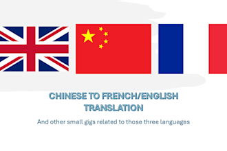 do small gigs related to chinese