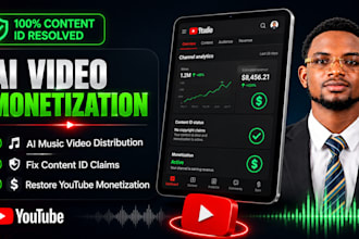 distribute ai music videos fix youtube content id enable you tube monetization