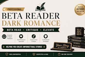 beta reader fantasy ya novel  beta read romance beta reader thriller beta reader