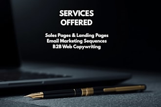 do high converting b2b copywriting and sales content