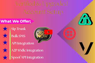 do upgraded twilio, anvio, tenlyx, wavix