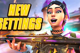 design a custom valorant youtube thumbnail
