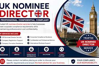 provide a professional UK nominee director service