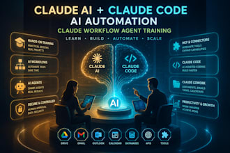 teach u claude coding ai automation workflow claude cowork tutor claude trainer