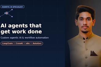 design and build custom ai agents for any agentic ai project