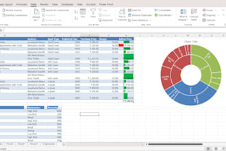 clean and handle your excel data and make a suitable preview for it