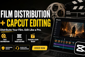 distribute your film and edit movie videos with capcut