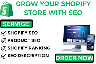 do shopify SEO product optimization to improve store ranking