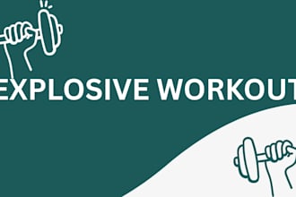 teach explosive workout and exercise