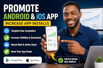 promote android ios app increase app installs mobile app promotion