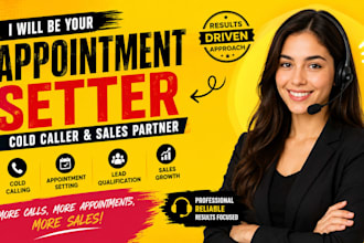 cold call sales person