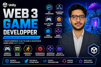 develop web3 crypto p2e game 2d and 3d