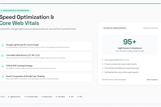 optimize your website speed and reach 95 plus google lighthouse score