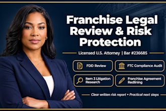 audit your fdd for ftc compliance and hidden legal red flags as a US attorney