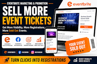boost eventbrite ticket sales with event marketing and promotion