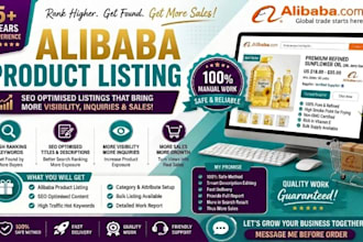 do product listings on alibaba, cheap rate bulk posting