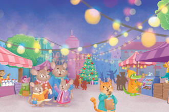 design and illustrate your childrens picture book plus layout