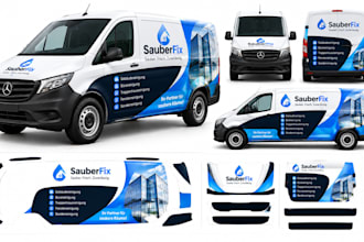 create and redesign car wraps van wrap design truck wrap and vehicle graphics