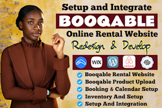 create a professional booqable rental website for your equipment rental business