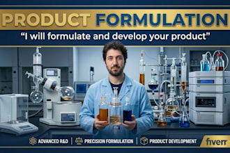 formulate and develop your product