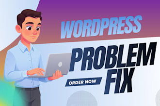 fix wordpress technical issues, errors and website problems