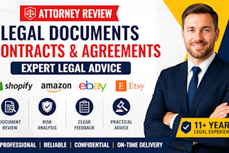 review legal documents, contracts, and agreements with expert legal advice