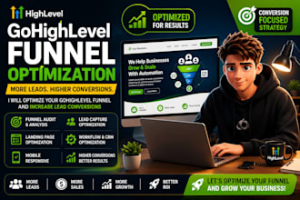 optimize your gohighlevel funnel and increase lead conversions
