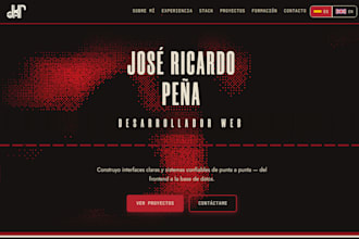 make professional landing page