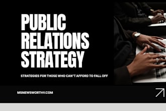 build a custom PR strategy for your brand or business