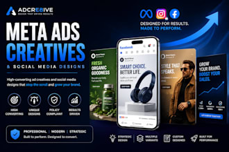 design high converting meta ad creatives