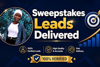 provide sweep leads for your marketing campaigns