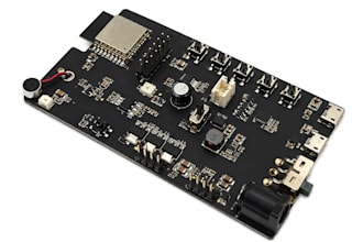 design custom esp32 iot pcb, schematic and circuit board