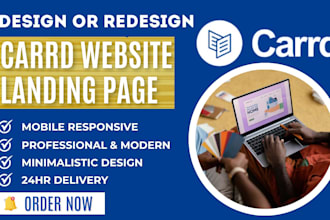 design carrd landing page, carrd website design carrd co, redesign carrd website
