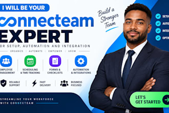 be your connecteam expert for setup, automation and integration