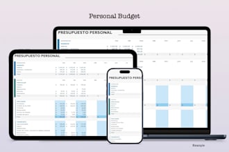 build a custom personal budget and expense tracker