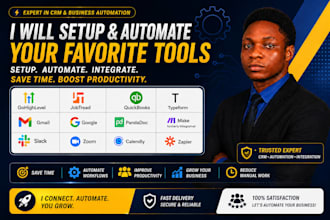 do gohighlevel jobtread quickbooks typeform gmail google pandadoc make slack