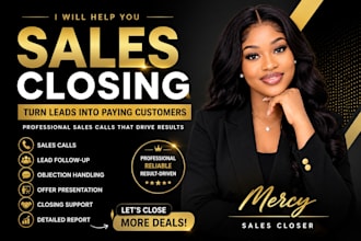 sales closer sales representative b2b sales