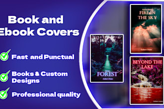 make covers of any kind for books and ebooks
