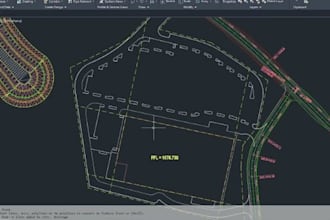 develop site grading and drainage plans using civil 3d