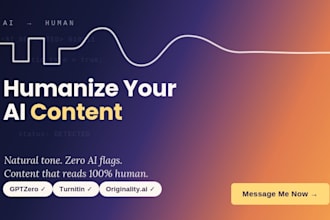 humanize ai content, edit and remove ai detection instantly